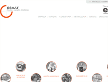 Tablet Screenshot of esaat.com.br
